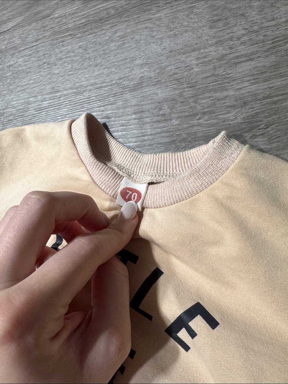 “Little Dude” Baby Crewneck - Picture 2 of 3